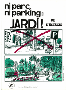 <strong>Cartell parc Estacions. Any 1987</strong>
