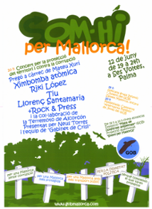 <strong>Cartell Som-hi per Mallorca. Any 2009</strong>