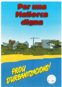 <strong>Cartell Mallorca digna. Any 1990</strong>